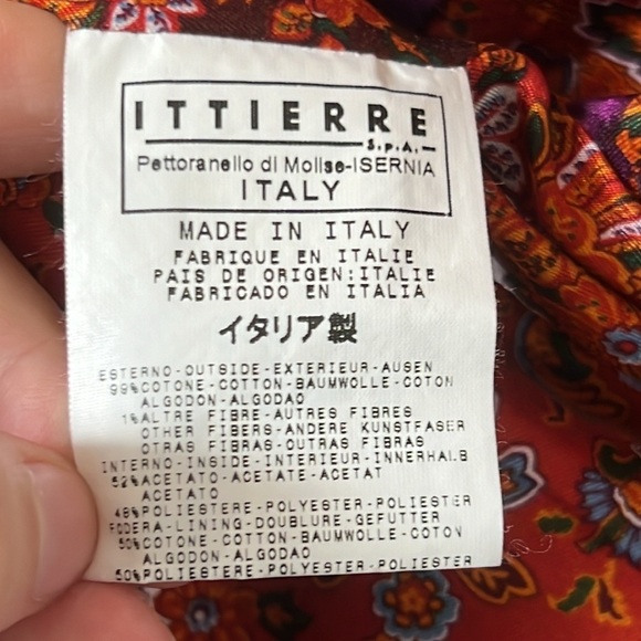 D&G by Dolce & Gabbana striped blazer with paisley lining - Picture 11 of 12